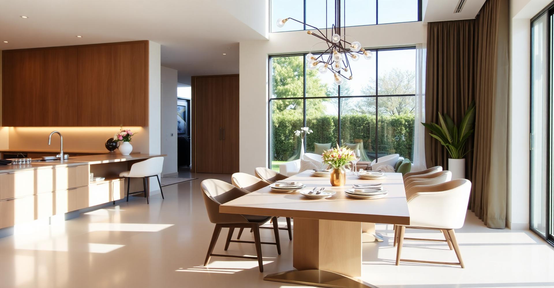 Clean elegant home