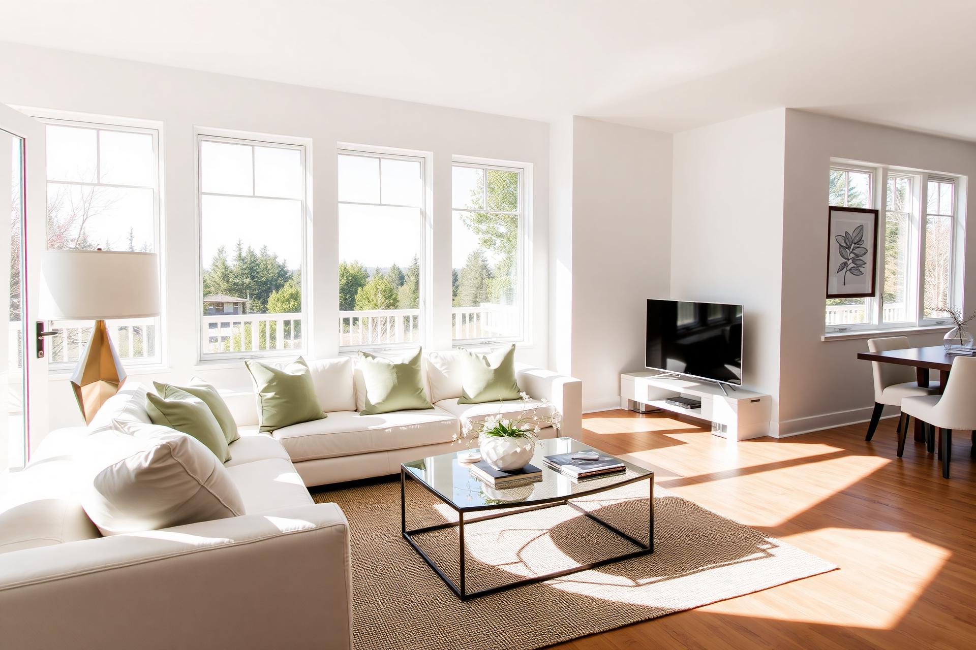 Beautiful clean home interior